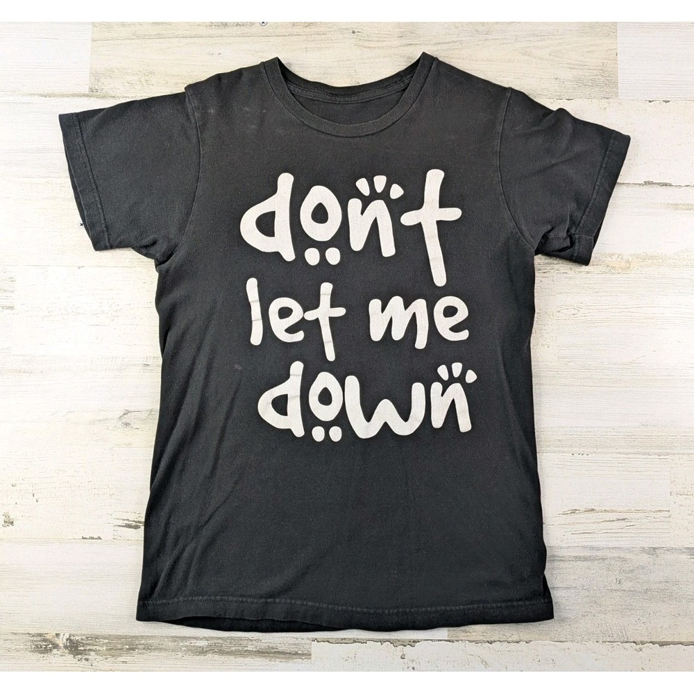 Rhymesayers X Dem Atlas Shirt Mens S Don't Let Me Down Graphic Double Sided